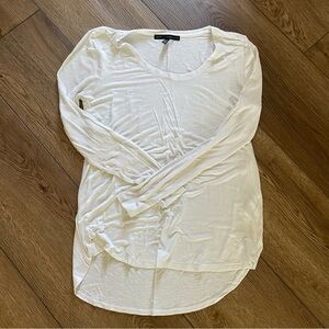 WHBM Ribbed Tunic Tee - Size Large